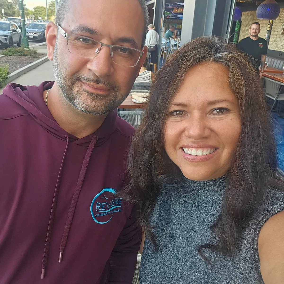 Friendly faces from the Chamber community.