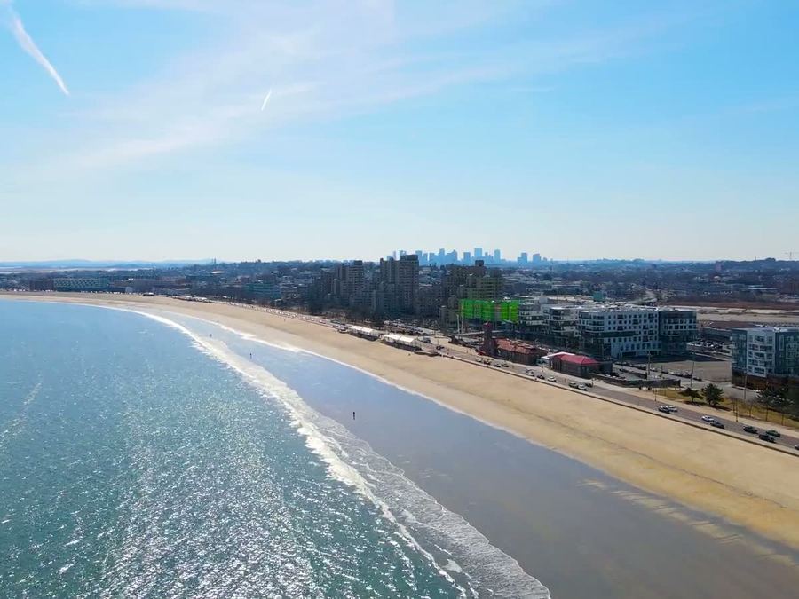 Revere Beach and its waterfront