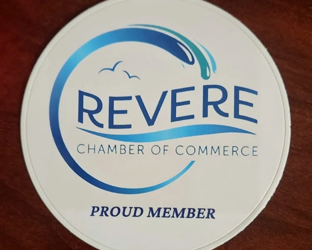 Look for the Revere Chamber member decal.